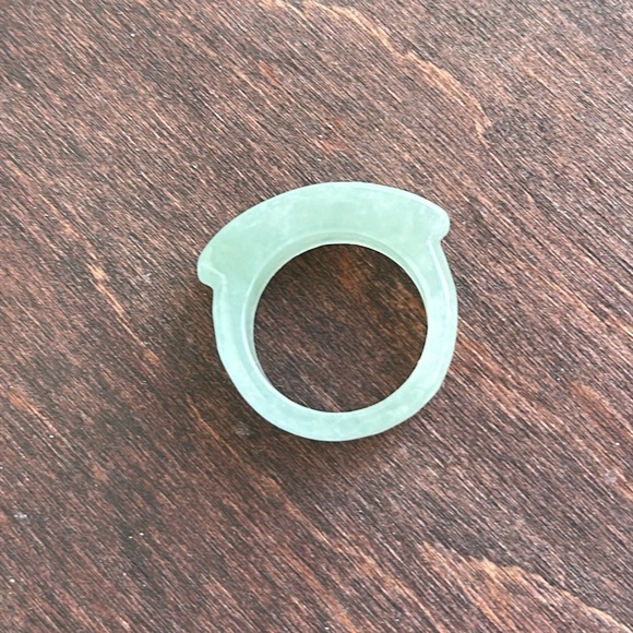 Other - Jadeite Man Jade Ring Size 9 (Natural Stone) NEW